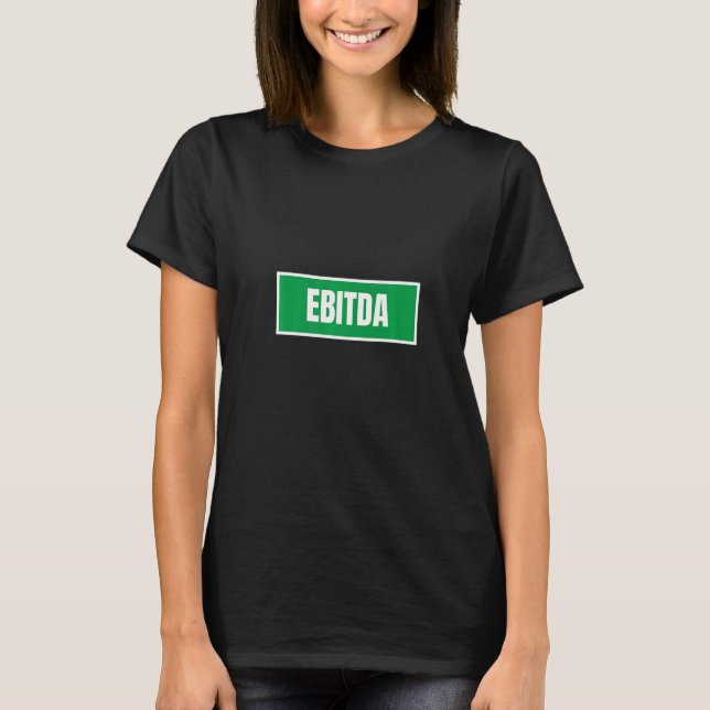 T-shirt Ebitda drôle comptable CPA amateurs de comptabilit (Devant)