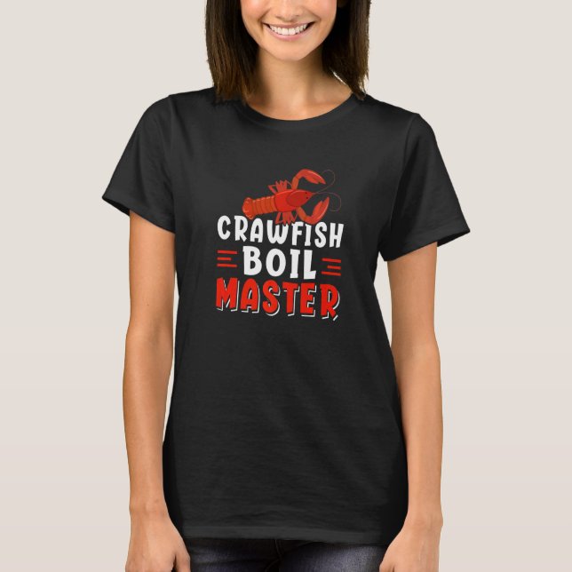 T-shirt Ébullition de l'écrevisse Master Nola Funny Cajun  (Devant)
