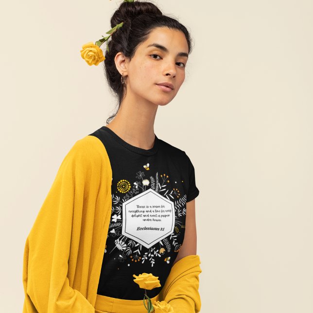 T-shirt Ecclésiaste 3:1 (Créateur téléchargé)