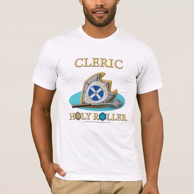 T-shirt Ecclésiastique : Rouleau saint (Devant)