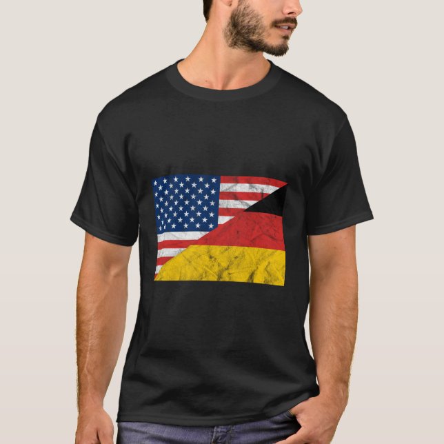 T-shirt Échange étudiant Usa Gery (Devant)