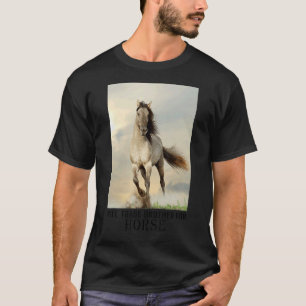 T-shirt Échangerai frère contre cheval 1