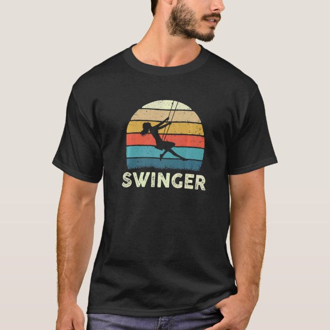 T-shirt Échangiste  Polyamorie Couple Échangiste Swing Swi (Devant)