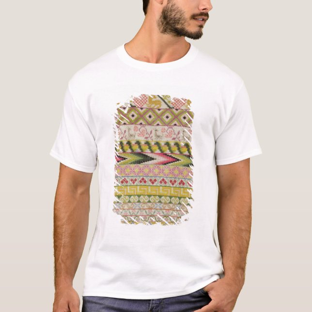 T-shirt Échantillonneur de broderie (Devant)