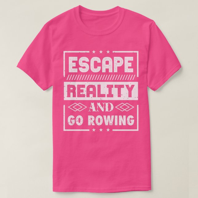 T-shirt Échapper À La Réalité Et Partir En Train (Design devant)