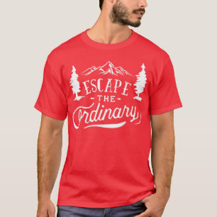 T-shirt Échapper Au Voyage Ordinaire