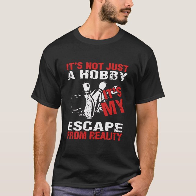 T-shirt Échapper De Reality Bowling Lmtd Edtn (Devant)