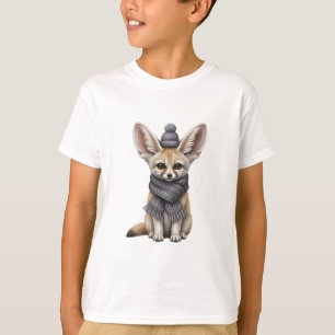 T-shirt Écharpe Chapeau Douillet Renard Enfants