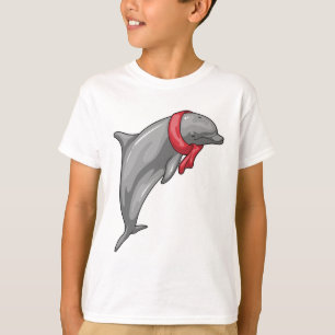 T-shirt Écharpe dauphin