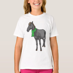 T-shirt Écharpe de cheval