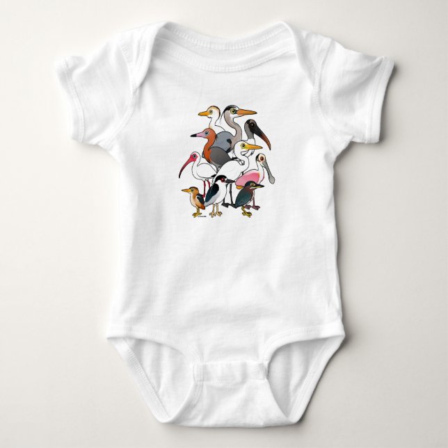 T-shirt Échassiers nord-américains (Devant)