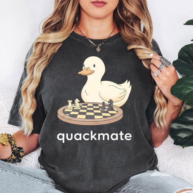 T-shirt Échec au canard Quackmate Drôle de jeu de mots (Créateur téléchargé)