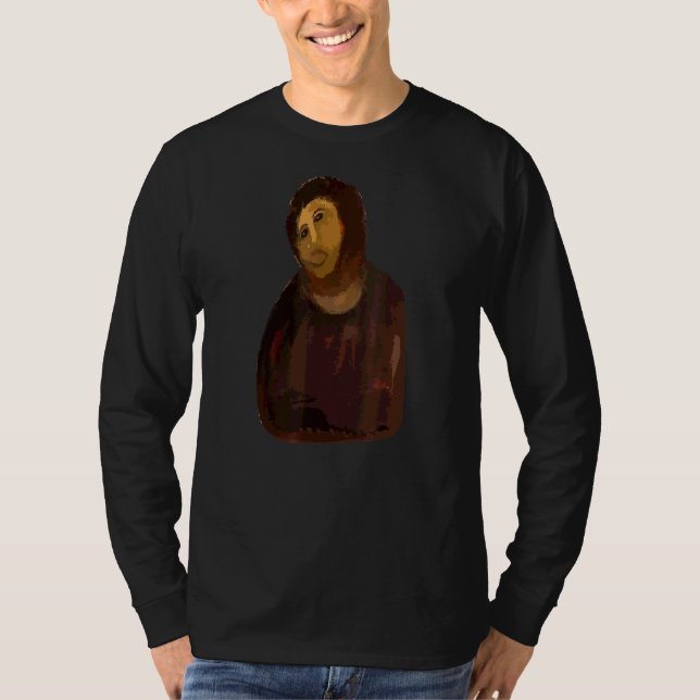 T-shirt Échec de la restauration de l'Ecce homo (Devant)