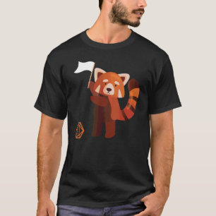 T-shirt Échec Panda roux Pandas roux Animal Graphique