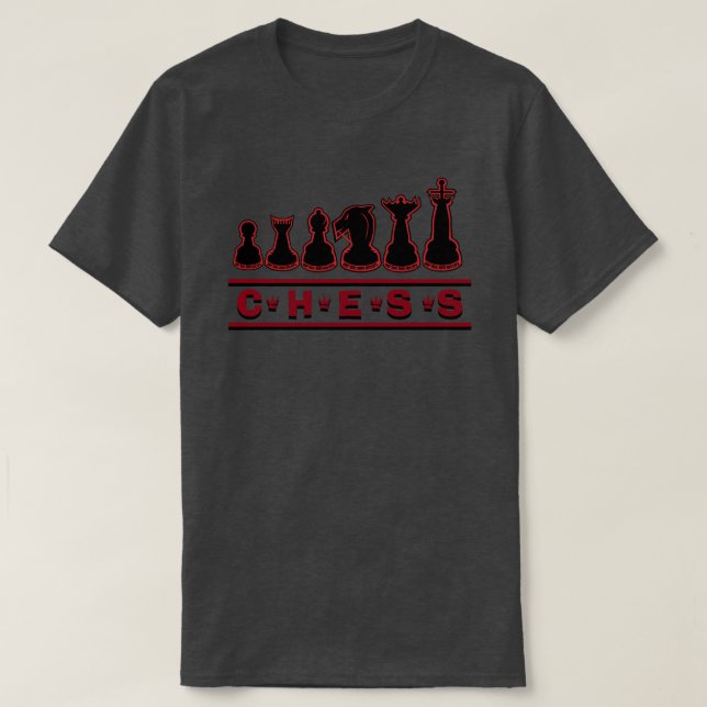 T-shirt Échecs (Design devant)