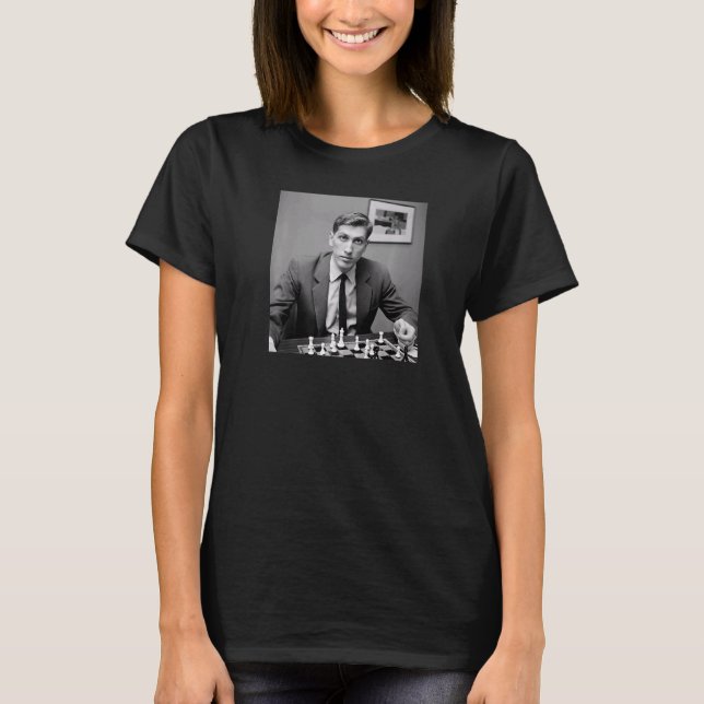 T-shirt Échecs Bobby Fischer   (Devant)