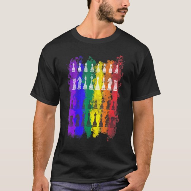 T-shirt Échecs Ce N'Est Pas Un Cheval Rpg Tabletop Tableau (Devant)