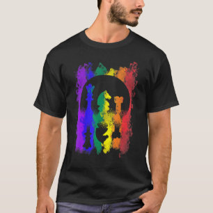 T-shirt Échecs ce n'est pas un jeu de rôle de cheval sur t