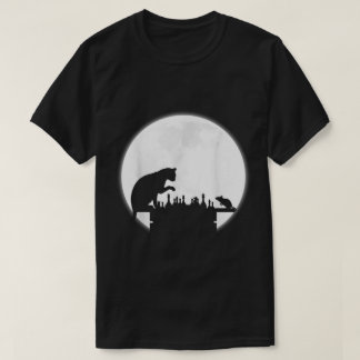 T-shirt Échecs Chat contre Souris | Art de stratégie au cl