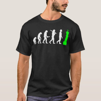 T-shirt Échecs Chessplayer avec pièce d'échecs King pour h