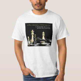 T-shirt Échecs chrétiens