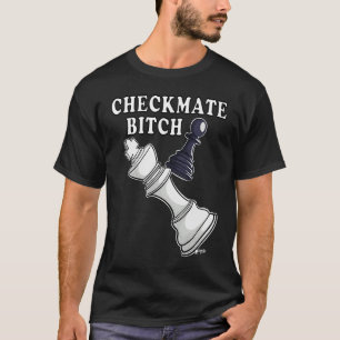 T-shirt Échecs cool de Pion CHECKMATE