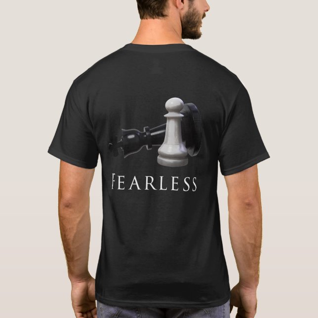 T-shirt Échecs courageux (Dos)