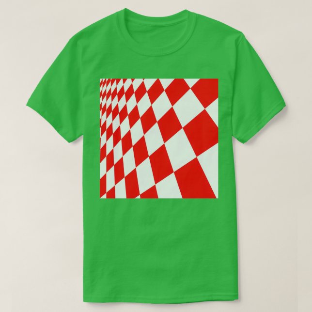T-shirt Échecs Croatie (Design devant)