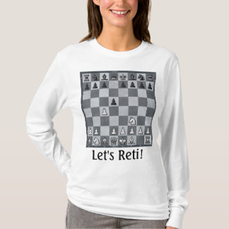 T-shirt Échecs d'ouverture Reti