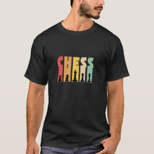T-shirt ÉCHECS, Échec et mat dans le style rétro, Club d'é