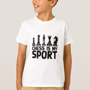 T-shirt Échecs - Échecs Est Mon Sport