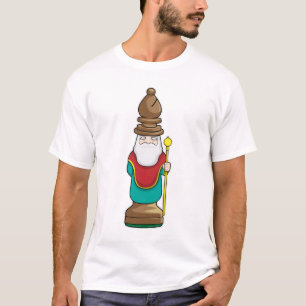 T-shirt Échecs Évêque Échecs