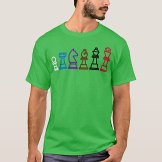 T-shirt Échecs humains JiuJitsu Brésil