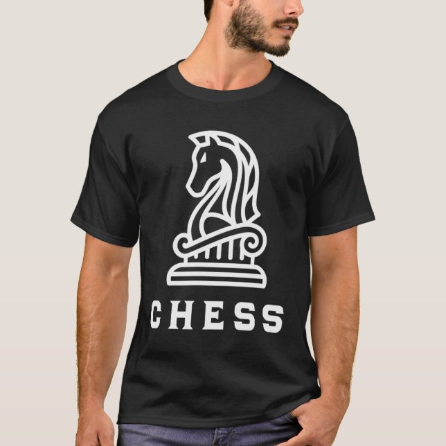 T-shirt Échecs Jeu d'échecs Conseil d'échecs Tournoi d'éch (Devant)