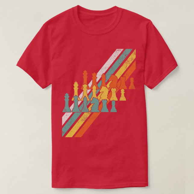 T-shirt Échecs Joueur Échecs Échecs (Design devant)