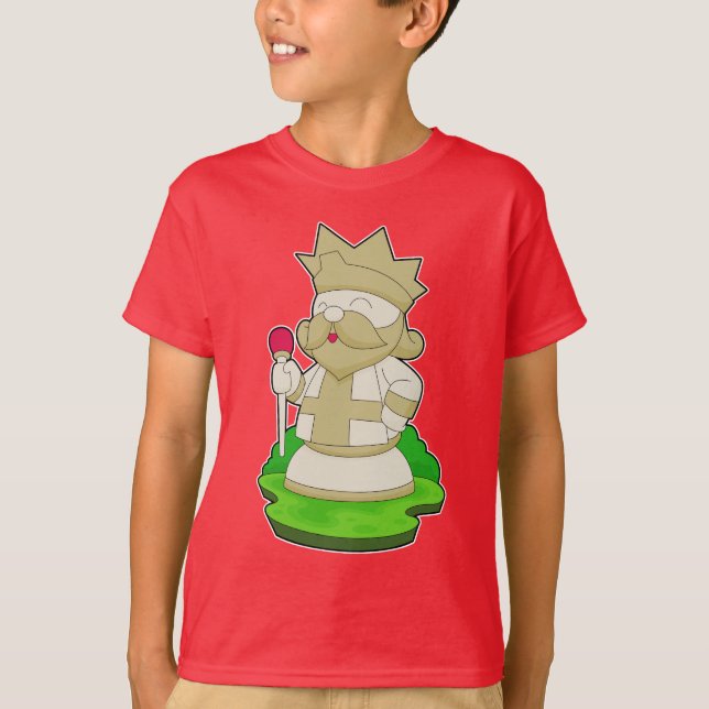 T-shirt Échecs King Chess (Devant)