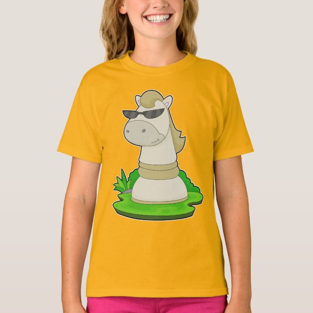 T-shirt Échecs Knight Chess (Devant)