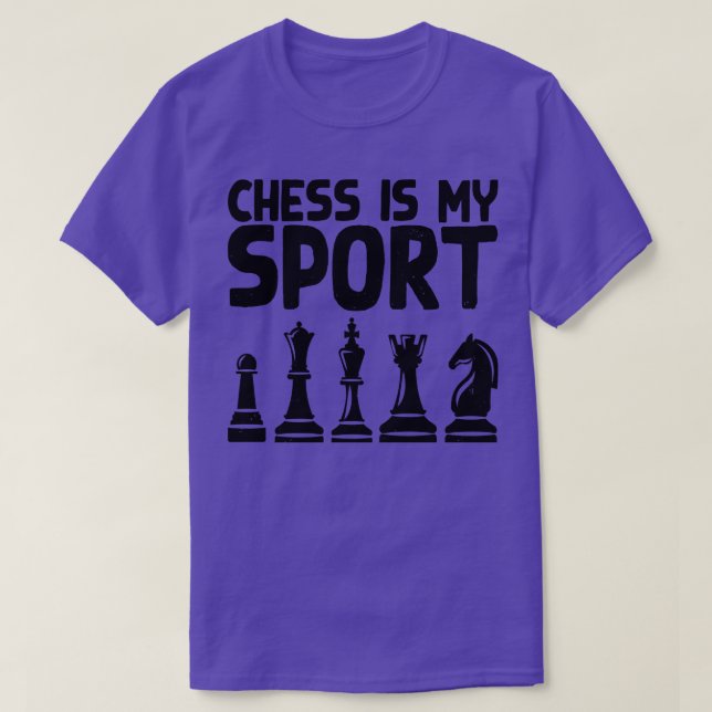 T-shirt Échecs Mon Sport 1 (Design devant)