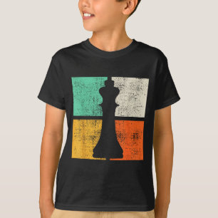 T-shirt Échecs Pièces d'échecs Roi Joueur