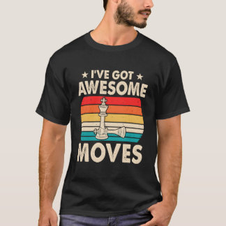 T-shirt Échecs pour les joueurs d'échecs