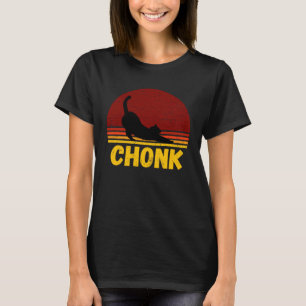 T-shirt Échelle de chat Chonk rétro style vintage Cubby St