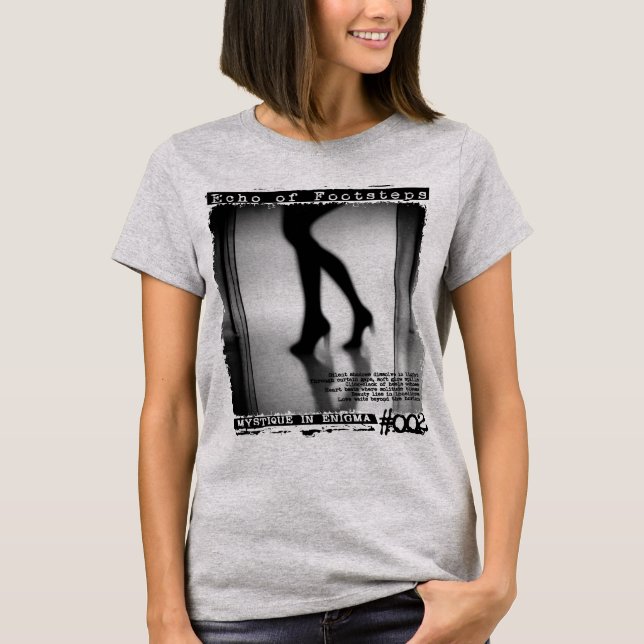 T-shirt Écho de pas (Devant)