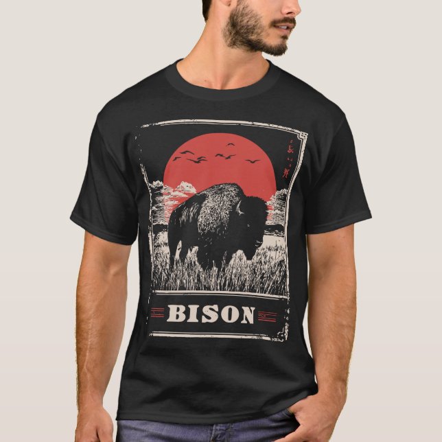 T-shirt Echo des plaines : Bison Future Relic (Devant)