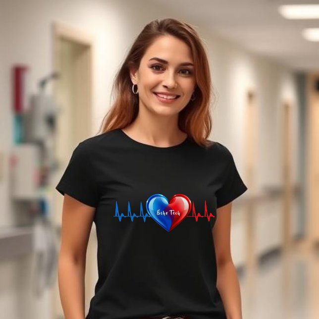 T-shirt Écho Tech - Sonographe Cardiaque (Echo Tech-Cardiac Sonographer T-Shirt)