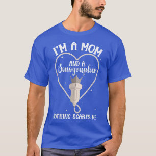 T-shirt Échographiste Maman Échographie cardiaque 