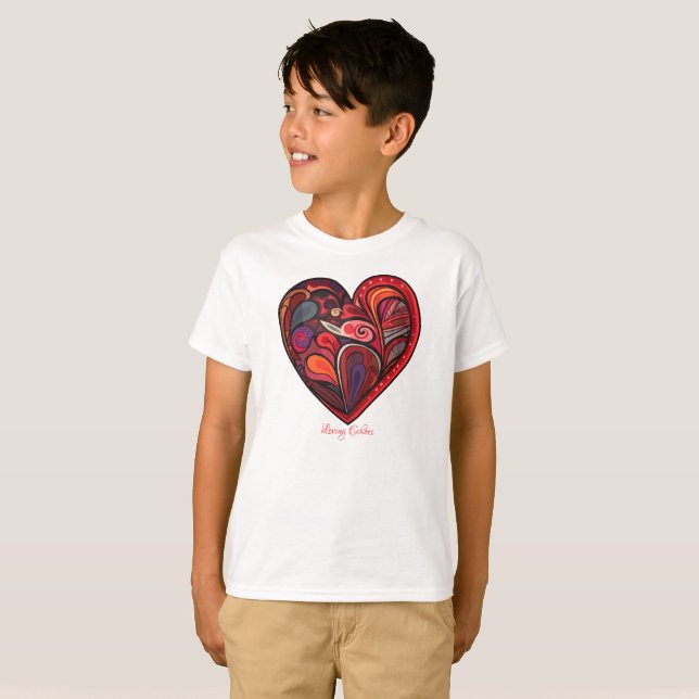 T-shirt Échos Amoureux (Devant entier)