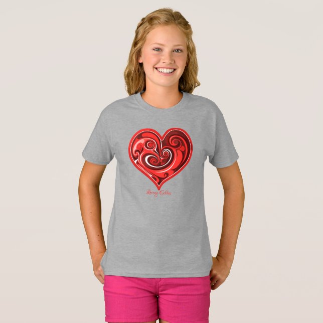 T-shirt Échos d'amour (Devant entier)