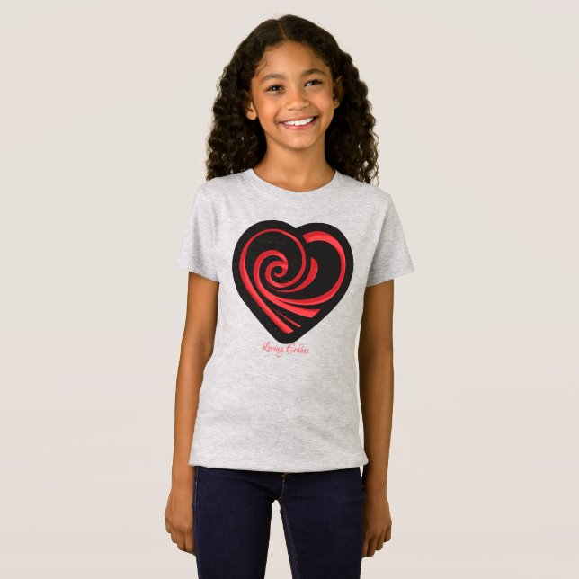T-Shirt Échos d'amour (Devant entier)