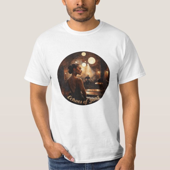T-shirt Échos de Jazz (Devant)