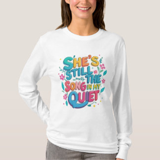 T-shirt Échos de joie dans la douceur